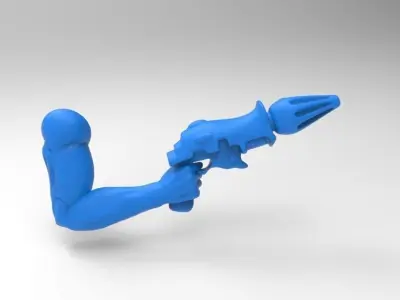 Space Clown - Entire set - Fusion Pistol Caress Embrace Kiss 3D print model