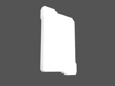 UHD High tech Graphical Interface v8 001 Low-poly 3D model