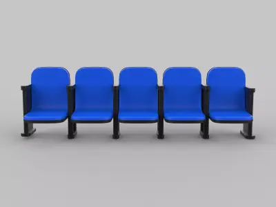 3D stadium seats   3D model