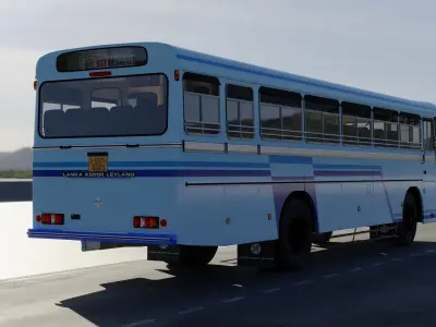 LANKA ASHOK LAYLAND 3D model