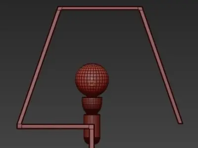 Plywood Design Light 3D model