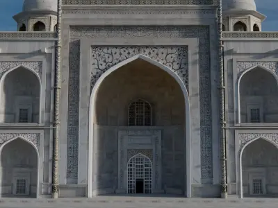 Taj Mahal 3D model
