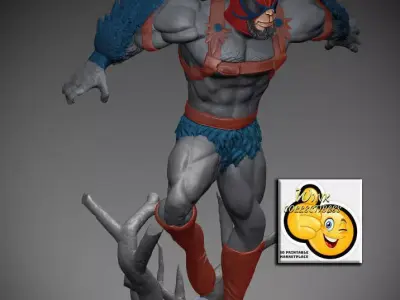 Stratos from Motu Masters of the universe WInky fan art 3D print model