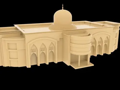 Sharjah Finance Department 3D model
