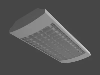 Fluorescent Light 3D model