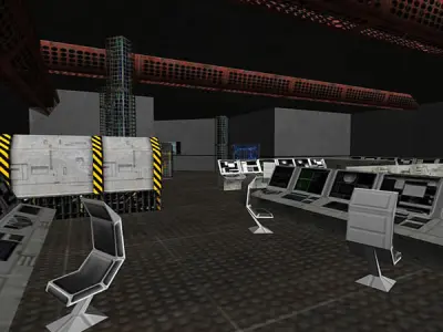 3DRT - Science Labs Low-poly 3D model