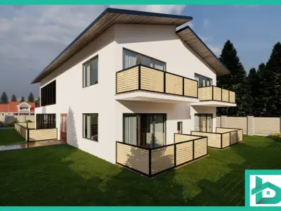 Modern House 003 3D model
