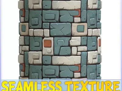 Stylized Wall Seamless Texture Texture 32