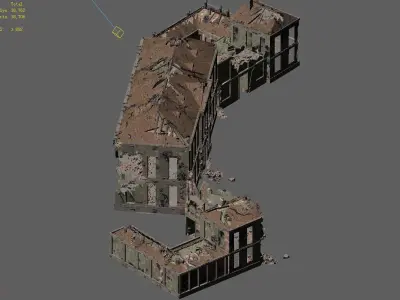 War-city-scars 03 3D model