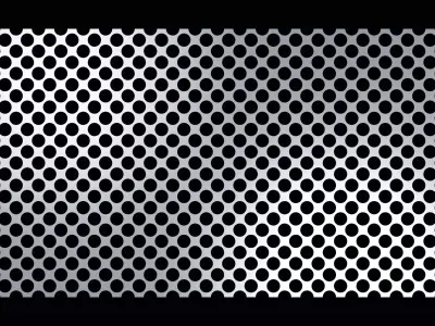 Perforated panel with 56 percent opening 25O86 3D model