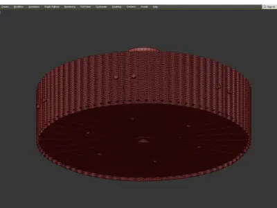 Orrefors pendant Low-poly 3D model