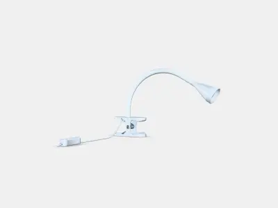 NAVLINGE LED clamp spotlight 1 Low-poly 3D model