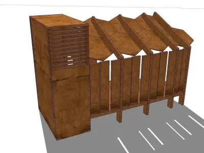 Creative Design-Holiday Cabin-0169 3D model