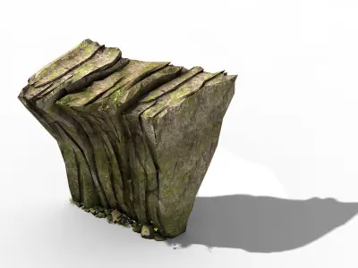 Explore the mountains - Rocks 07 3D model