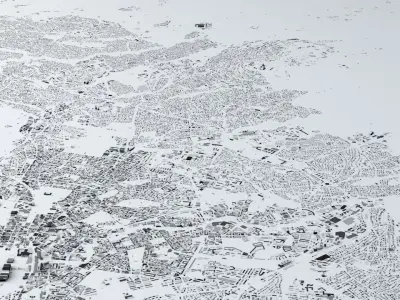 Oslo Streets and Buildings 3D model