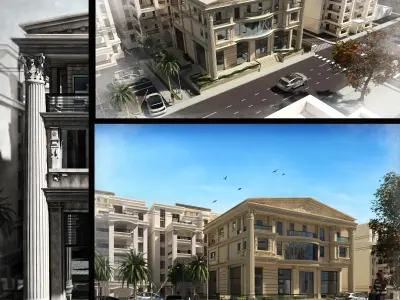 classic  building   3D model
