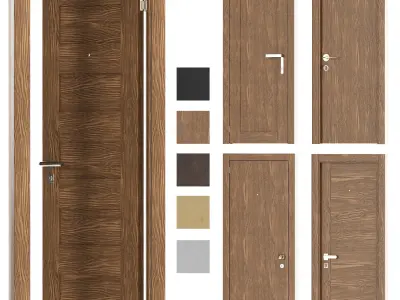 Interiors Doors 1 3D model
