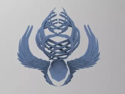 She Ra inspired Palace wings 3  3D model
