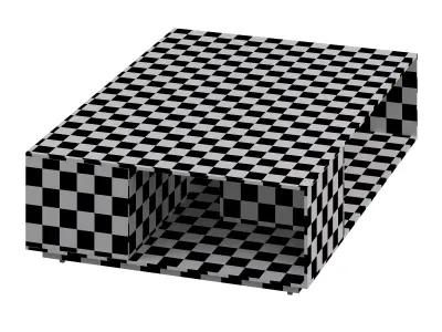 Labirinto Corner Table By Natuzzi 3D model