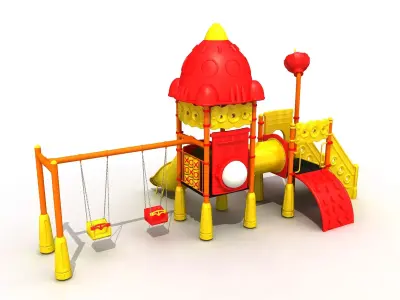 Space Metal Playground 056 3D model