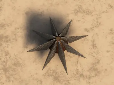 Sci fi Building 3D model