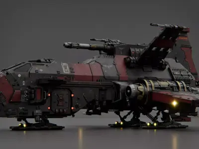 Thunderhawk 3D model