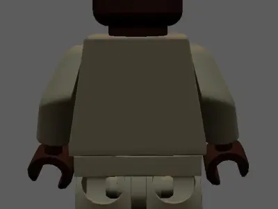 Mace Windu Minifig 3D model