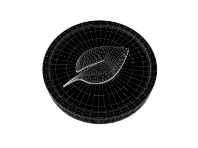 Chia Coin v3 006 Low-poly 3D model