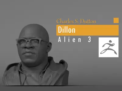 Charles S Dutton - Dillon - Alien 3 3D print model