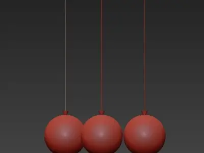 Taklampa Ballong 3D model