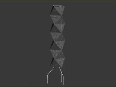 Akari UF4-L8 3D model