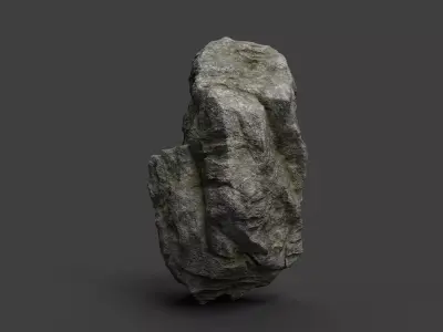 Rock 3-7 Low-poly 3D model