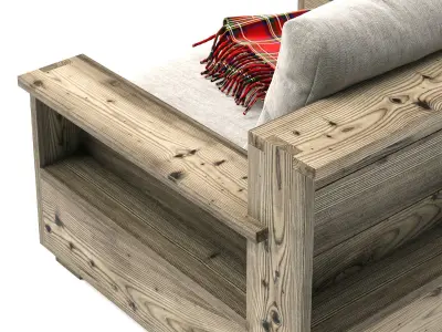 Garden Armchair 3D model