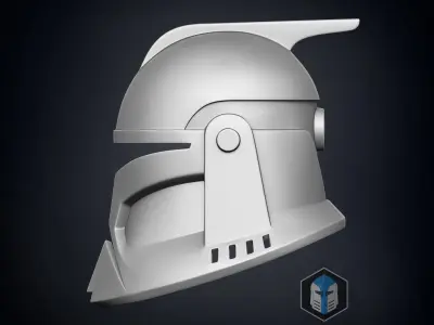 Phase 1 Animated Clone Trooper Helmet 3D print model