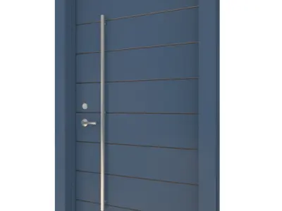 Door Collection-002 Blue 3D model