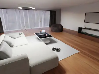 Livingroom interior design forniture  3D print model