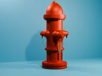  Fire Hydrant  3D model