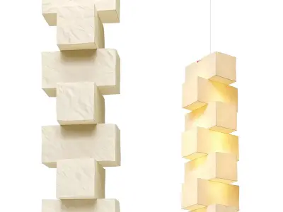 Akari 30P Pendant Light 3D model