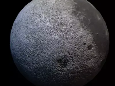 Moon 3D Model 8k 3D model