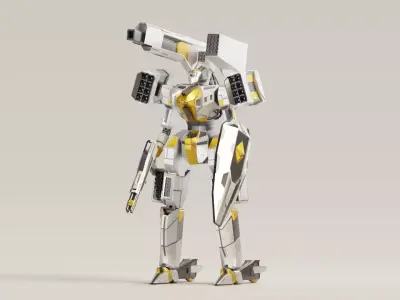 Mecha Arion 3D model