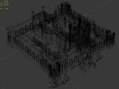 War-city-scars 02 3D model