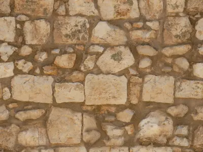 Sandstone Block 2K Material Texture