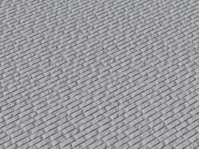 Linear Slate Wall Cladding PBR Material Texture