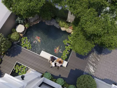 Landscape Garden 3D model