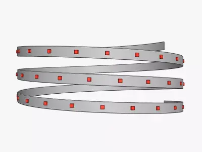 LED Strip Roll 3D model