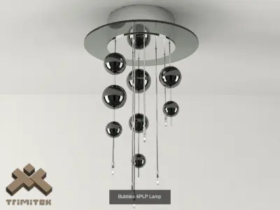Bubbles Lamps Set 3D Model Pack