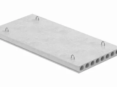 Concrete Slab 3D model