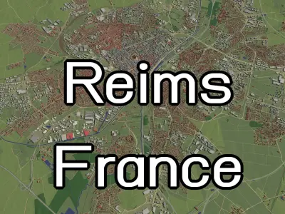 France - city and urban 3D Model Pack
