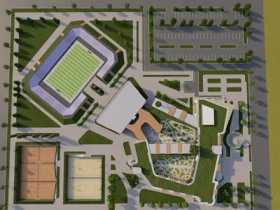 School-University High School 3D model