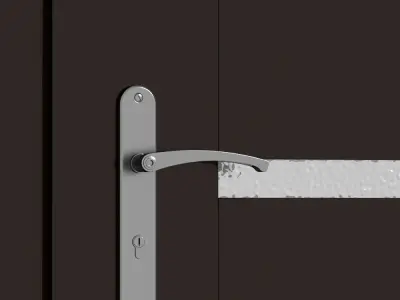 Plastic door 010 3D model